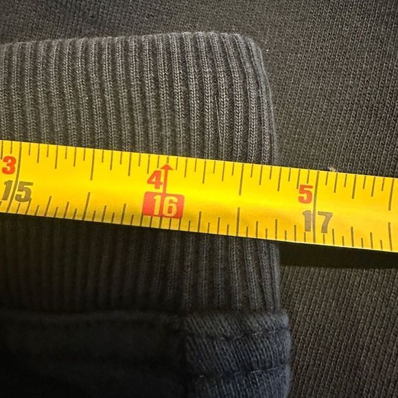 𝅺EUC Stella McCartney X Adidas sweat pants. Faded Black, Size M - Picture 5 of 6